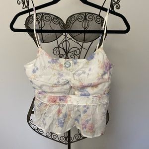 Francesca’s floral patterned blouse. Brand new with tags